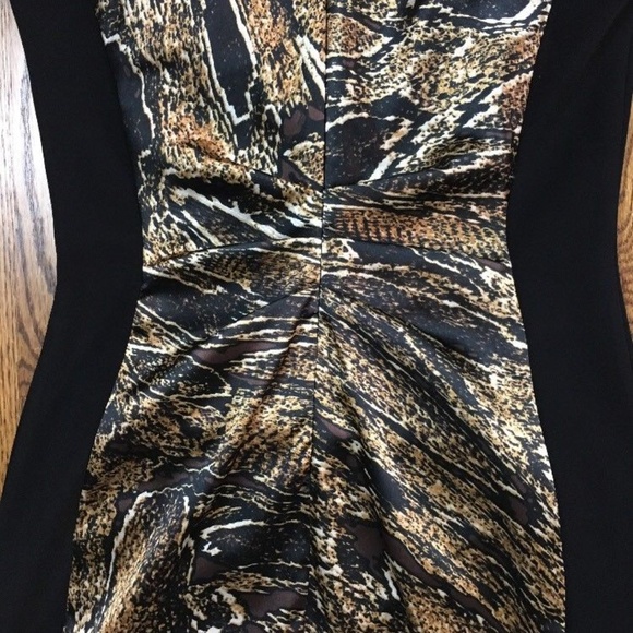Joseph Ribkoff Sleeveless Side Panel Sexy Dress - Picture 4 of 8